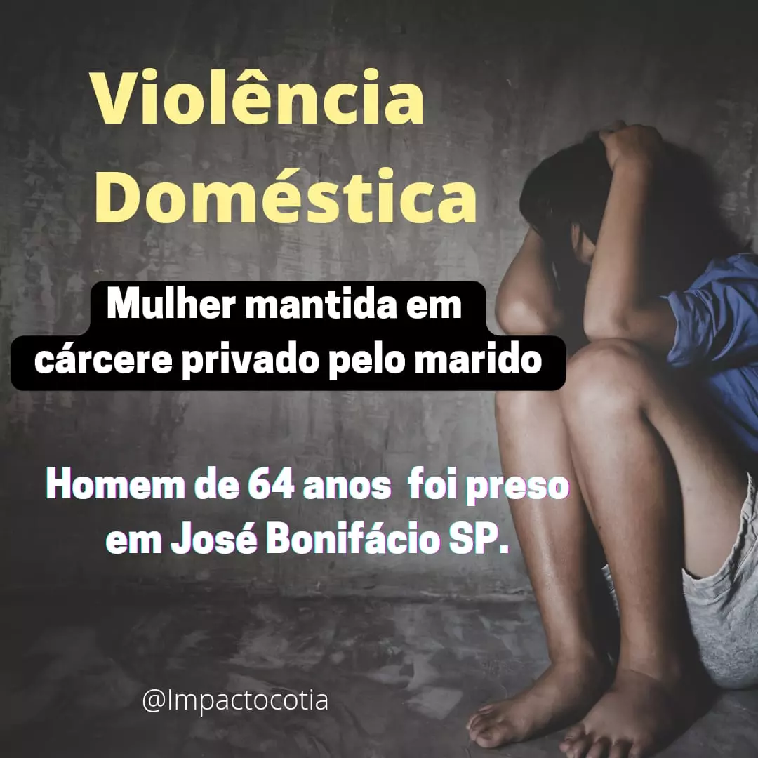 Violência domestica (Uma mulher de 23 anos mantida presa dentro de casa pelo marido.)